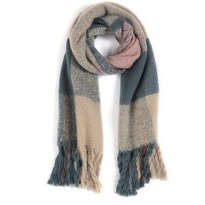 Shiraleah Multicolor Plaid Scarf